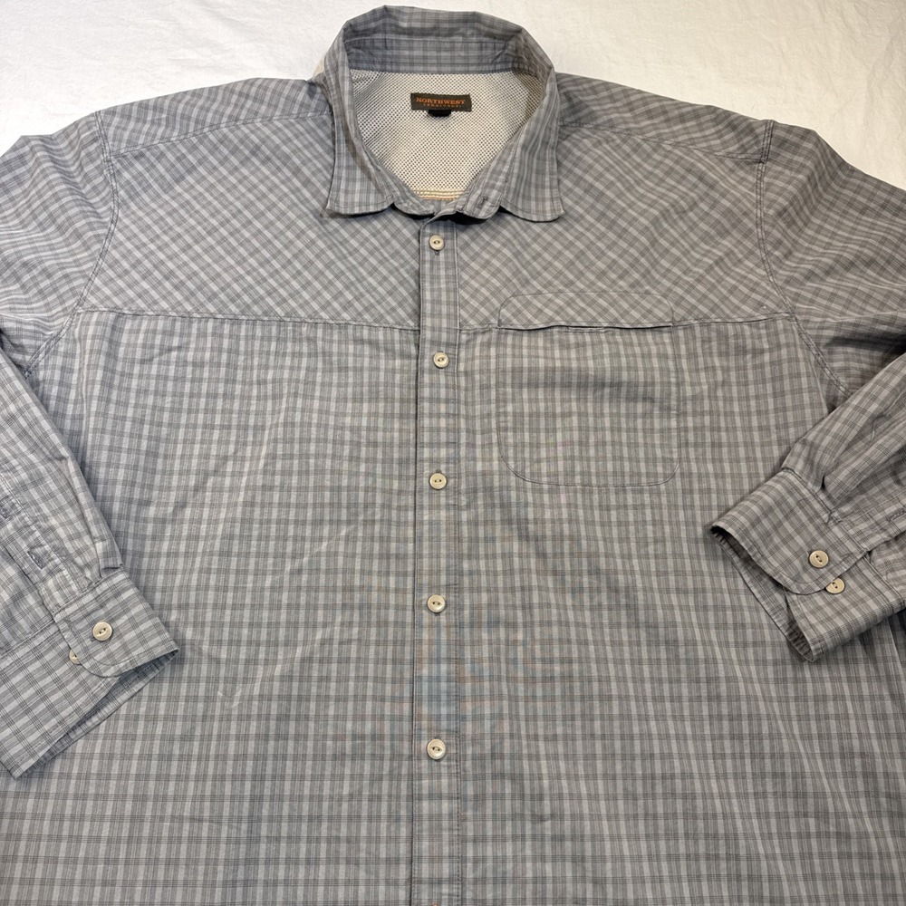 northwest territory SHIRT mens 4XL  Camping Fishing Outdoorsman  VENTED